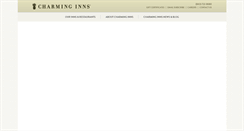 Desktop Screenshot of charminginns.com